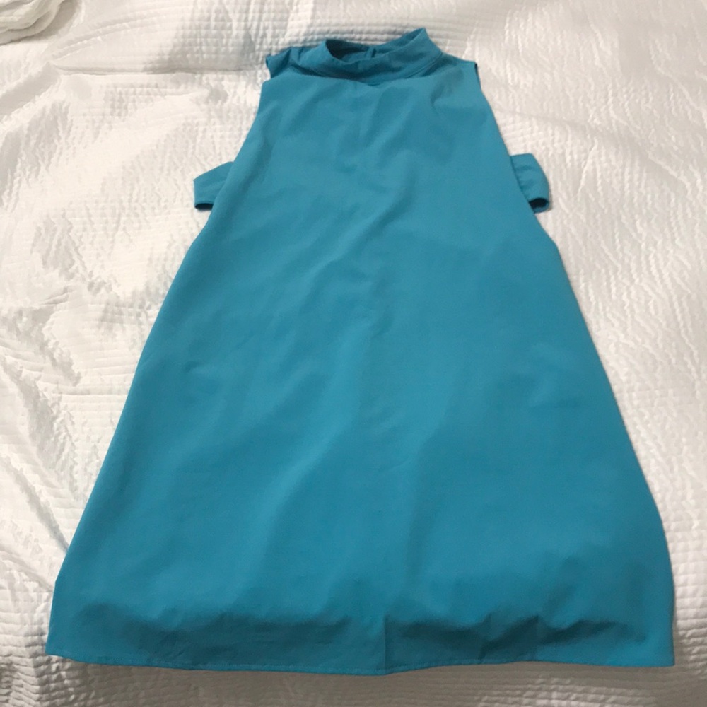 High neck dress